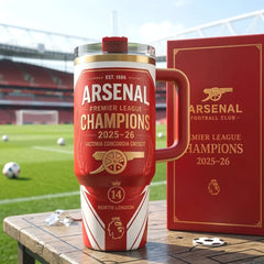 🎉Arsenal 2026 Premier League Champions Commemorative Tumbler