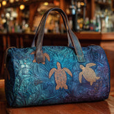 Aqua Spirit Quilted Duffle Bag NCU0DV7494