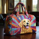 Golden Buddy Quilted Duffle Bag NCU0NT9657