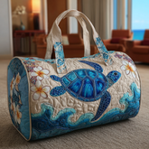 Ocean Turtle Quilted Duffle Bag NCU0DK9882