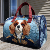 Royal Spaniel Quilted Duffle Bag NCU0PT9336