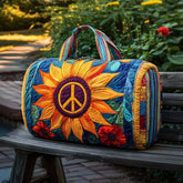 Sunny Peace Quilted Duffle Bag NCU0XD457
