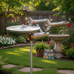 Star Trek USS Enterprise NCC-1701 Garden Wind Spinner
