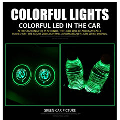 2 Stück LED-Auto-Untersetzer