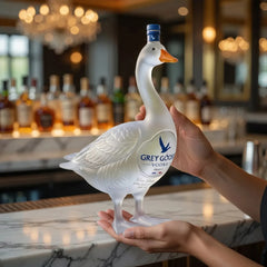 Grey Goose 30th Anniversary 3D Sculpted Vodka Bottle