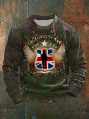 Men's British Veteran Crew Neck Sweatshirt