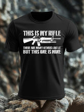 Men's British Veteran imitation cotton short-sleeved T-shirt