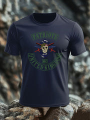 Britisches Veteranen-T-Shirt für Herren, kurzärmelig, aus Baumwolle imitiert