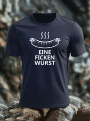 Men's Veteran imitation cotton short-sleeved T-shirt