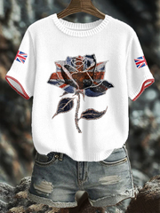 Damen-Tops mit britischem Flaggenmotiv