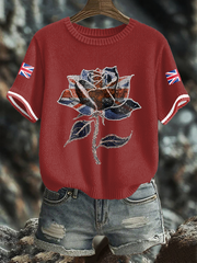 Damen-Tops mit britischem Flaggenmotiv