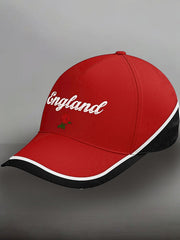 Unisex England Rugby Lover Roses Print Hat