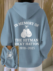 Damen-Hoodie mit Hitman-Rip-Print