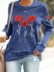 Damen-Sweatshirt „Lest We Forge“