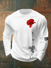 Herren-Sweatshirt mit Rundhalsausschnitt zum britischen Gedenktag