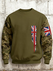 Herren-Sweatshirt mit Rundhalsausschnitt zum Gedenktag am 11. November