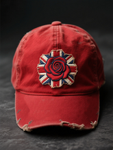 Unisex British Rose Printed Hat