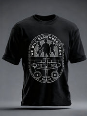 Herren-T-Shirt „Wir werden sie nicht vergessen“
