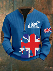 Men's Remembrance Day Lest We Forget Printed Sweatshirt