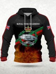 Herren-Hoodie des Royal Tank Regiment