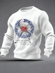 Men's Paul Weller The Jam Checkered Cotton Hoodie