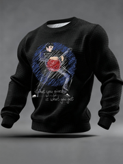 Men's Paul Weller The Jam Checkered Cotton Hoodie