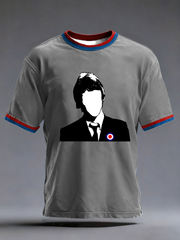 Herren-T-Shirt „The Modfather Paul Weller“ mit kurzen Ärmeln