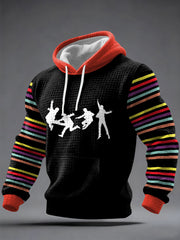 Klassischer Herren-Hoodie mit legendärem Rockband-Print – das perfekte Geschenk für Fans!