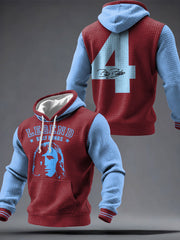 Herren-Hoodie mit Legenden-Print für Fußballfans