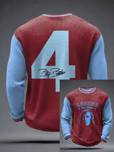 Men's Football Lover Legend Printed Waffle Tops