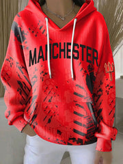 Women's soccer enthusiast hoodies