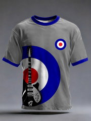 Men's Modfather UK Music Mods Lover short sleeves t-shirt