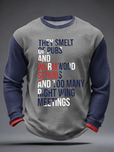 Men's UK Mods Music Lover Waffle Long Sleeve T-Shirt