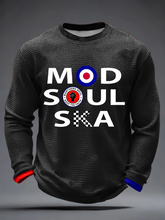 Men's UK Music Northern Soul Lover Waffle Long Sleeve T-Shirt