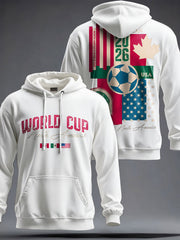 Unisex UK Football Lover Scotland We'll Be Coming 2026 Printed Hoodie