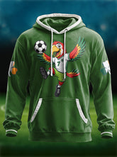 Unisex Ireland Football Lover 2026 Printed Hoodie
