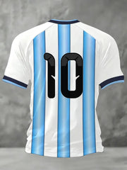 Men's 2026 Soccer Game Gift For Soccer Fans Casual Tee