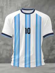 Men's 2026 Soccer Game Gift For Soccer Fans Casual Tee