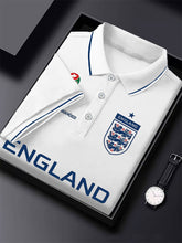 Men's UK Football Lover England 2026 Printed polo shirt