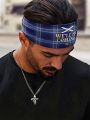 Scotland Football Lover Printed Sports Headband