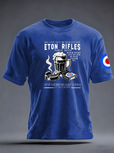 Men's UK Mods Music Lover imitation cotton short-sleeved T-shirt