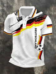 Men's Germany 2026 Soccer Team Supporter Print Shirt