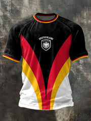 Men's Germany 2026 Soccer Team Supporter Print T-Shirt