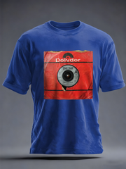 Herren-T-Shirt aus Baumwollimitat mit kurzen Ärmeln, Aufdruck „UK Mods Music Lover“.