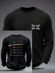 Men's The Lee-Enfield Rifle Waffle Long Sleeve T-Shirt