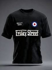 Men's Friday street paul weller imitation cotton short-sleeved T-shirt