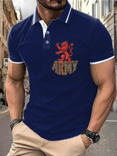 Men's UK Football Lover Scotland Printed polo shirt