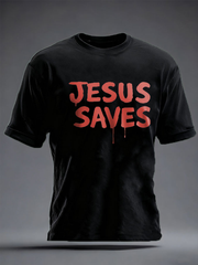 Men's UK Mods Music Lover imitation cotton short-sleeved T-shirt