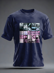 Men's UK Mods Music Lover imitation cotton short-sleeved T-shirt