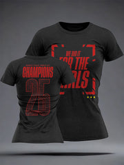 Women's England Rugby Lover Roses Printed T-Shirt